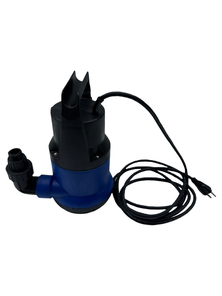 RevX cold plunge drain pump with coiled power cord
