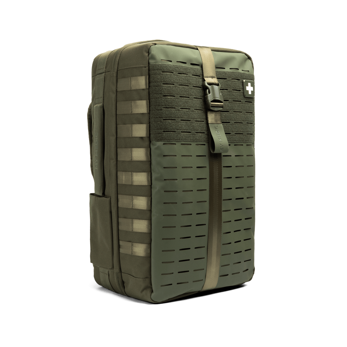 The Medic PRO portable medical kit in olive green