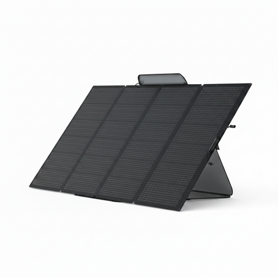 Portable Solar Panel Built for Off-Grid Power, 400W Output, 23% Conversion Rate, IP68 Waterproof Rating