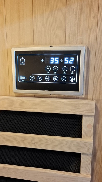 NiceBeam sauna digital temperature and timer control panel