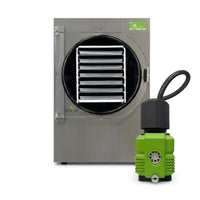 Home Freeze Dryer Built for Large Batches, 7-Tray Stainless Steel, 2000W Power, XL Premier Pump — Studio Shot