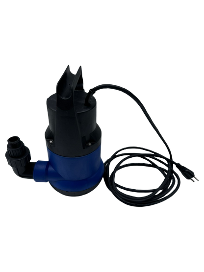 RevX cold plunge drain pump with coiled power cord