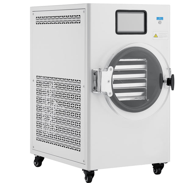Vacuum Freeze Dryer 4-Layer Fruit Vegetable Freeze Drying Machine W/ Pump White