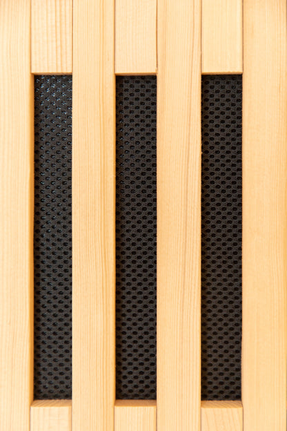 NiceBeam sauna far infrared carbon heating panels close-up