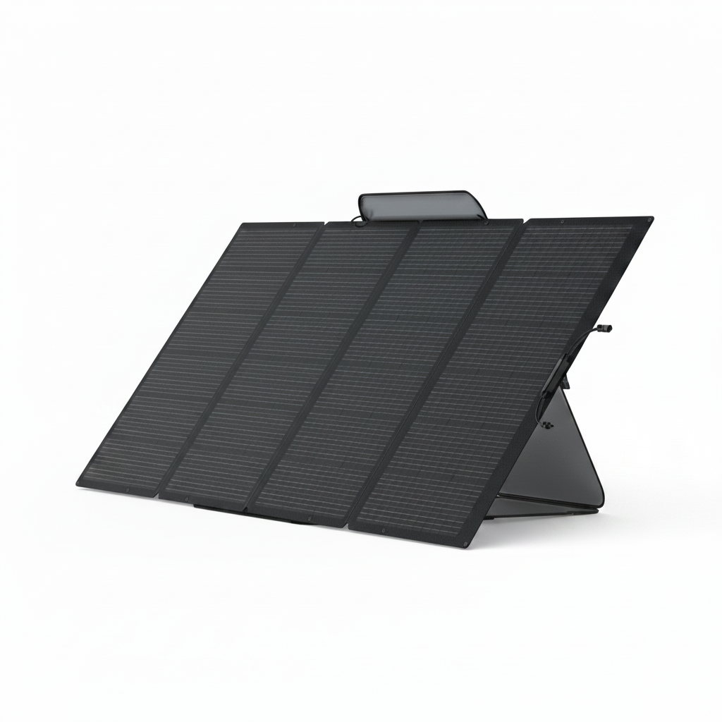 Portable Solar Panel Built for Off-Grid Power, 400W Output, 23% Conversion Rate, IP68 Waterproof Rating