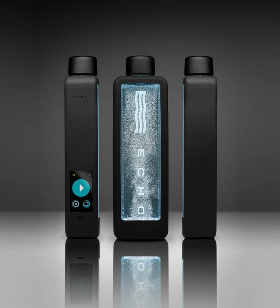Echo hydrogen water flasks, three bottles